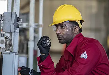 Two-way radios for oil and gas